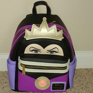 NWT Evil Queen Villain Loungefly Mini Backpack
